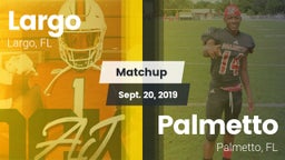 Matchup: Largo vs. Palmetto  2019