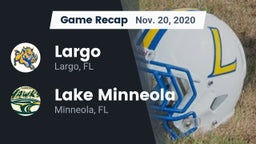 Recap: Largo  vs. Lake Minneola  2020