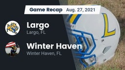 Recap: Largo  vs. Winter Haven  2021