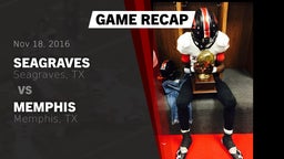 Recap: Seagraves  vs. Memphis  2016