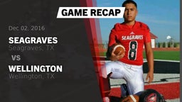 Recap: Seagraves  vs. Wellington  2016