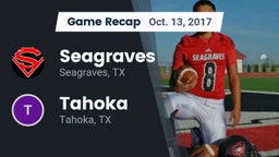 Recap: Seagraves  vs. Tahoka  2017