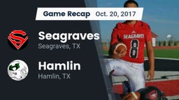 Recap: Seagraves  vs. Hamlin  2017