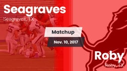 Matchup: Seagraves vs. Roby  2017