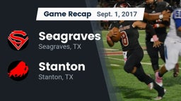 Recap: Seagraves  vs. Stanton  2017