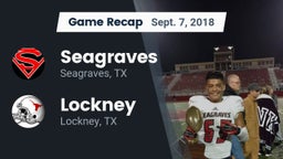 Recap: Seagraves  vs. Lockney  2018