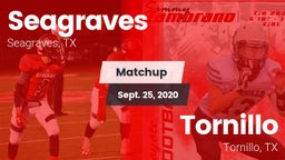 Matchup: Seagraves vs. Tornillo  2020