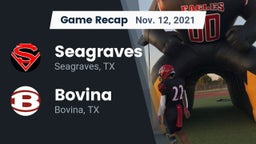 Recap: Seagraves  vs. Bovina  2021