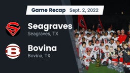 Recap: Seagraves  vs. Bovina  2022