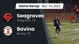Recap: Seagraves  vs. Bovina  2022