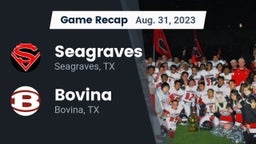 Recap: Seagraves  vs. Bovina  2023