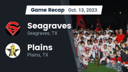 Recap: Seagraves  vs. Plains  2023