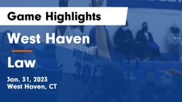 West Haven  vs Law  Game Highlights - Jan. 31, 2023