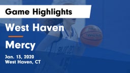 West Haven  vs Mercy  Game Highlights - Jan. 13, 2020