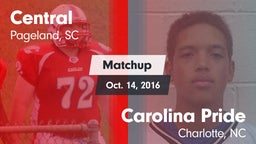 Matchup: Central vs. Carolina Pride  2016