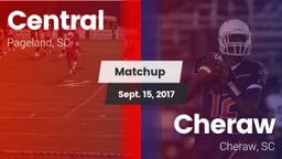 Matchup: Central vs. Cheraw  2017