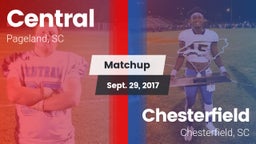 Matchup: Central vs. Chesterfield  2017