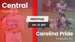 Matchup: Central vs. Carolina Pride  2017