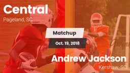 Matchup: Central vs. Andrew Jackson  2018