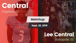 Matchup: Central vs. Lee Central  2019