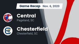 Recap: Central  vs. Chesterfield  2020