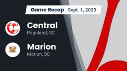 Recap: Central  vs. Marion  2023