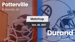 Matchup: Potterville vs. Durand  2017
