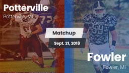Matchup: Potterville vs. Fowler  2018