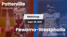 Matchup: Potterville vs. Pewamo-Westphalia  2018