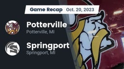 Recap: Potterville  vs. Springport  2023