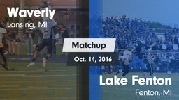 Matchup: Waverly vs. Lake Fenton  2016