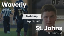 Matchup: Waverly vs. St. Johns  2017