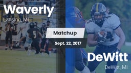 Matchup: Waverly vs. DeWitt  2017