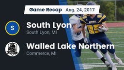 Recap: South Lyon  vs. Walled Lake Northern  2017