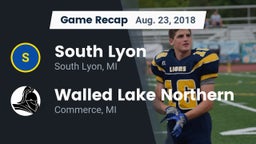 Recap: South Lyon  vs. Walled Lake Northern  2018