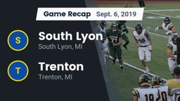 Recap: South Lyon  vs. Trenton  2019