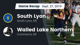 Recap: South Lyon  vs. Walled Lake Northern  2019