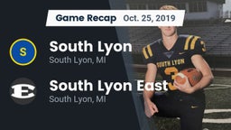 Recap: South Lyon  vs. South Lyon East  2019