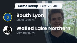 Recap: South Lyon  vs. Walled Lake Northern  2020