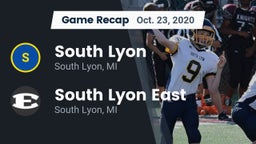 Recap: South Lyon  vs. South Lyon East  2020