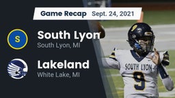 Recap: South Lyon  vs. Lakeland  2021