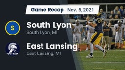 Recap: South Lyon  vs. East Lansing  2021