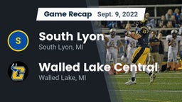 Recap: South Lyon  vs. Walled Lake Central  2022