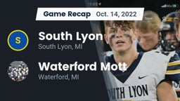 Recap: South Lyon  vs. Waterford Mott 2022