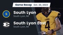 Recap: South Lyon  vs. South Lyon East  2023