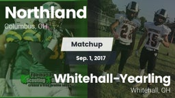 Matchup: Northland vs. Whitehall-Yearling  2017
