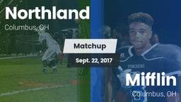 Matchup: Northland vs. Mifflin  2017
