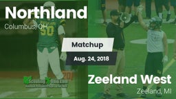 Matchup: Northland vs. Zeeland West  2018