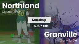 Matchup: Northland vs. Granville  2018