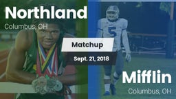 Matchup: Northland vs. Mifflin  2018